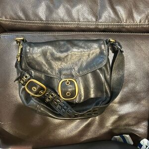 Authentic Vintage Coach purse, wallet, & keychain set